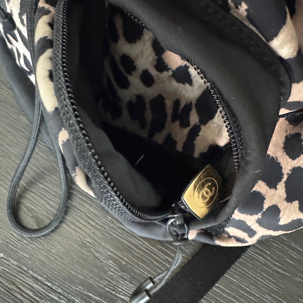 Ganni Small Leopard Print Backpack - Picture 6 of 14